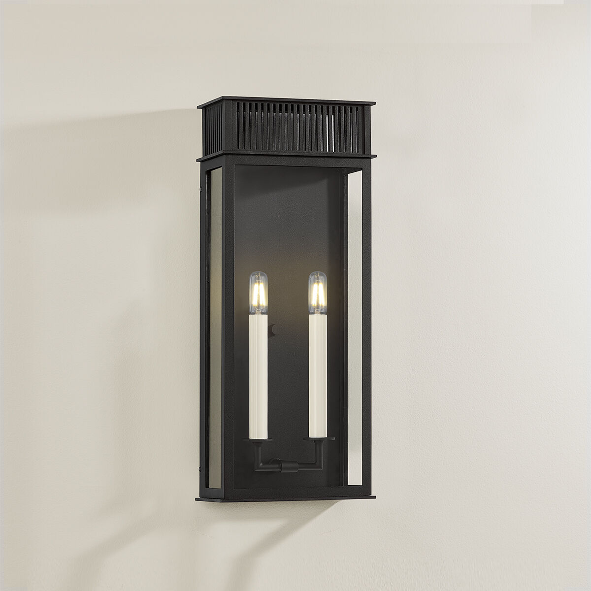 Gridley 2 Light 7.75 inch Textured Black Wall Sconce Wall Light