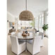 Huxley 5 Light 33.75 inch Tidepool Bronze Chandelier Ceiling Light