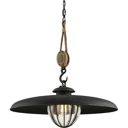 Murphy 1 Light 32 inch Forged Iron Pendant Ceiling Light