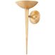 Cecilia 1 Light 8 inch Vintage Gold Leaf Wall Sconce Wall Light