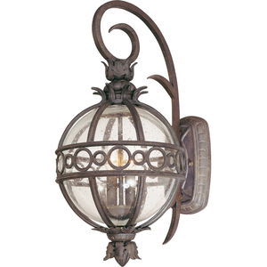 Campanile 2 Light 11 inch French Iron Wall Sconce Wall Light 