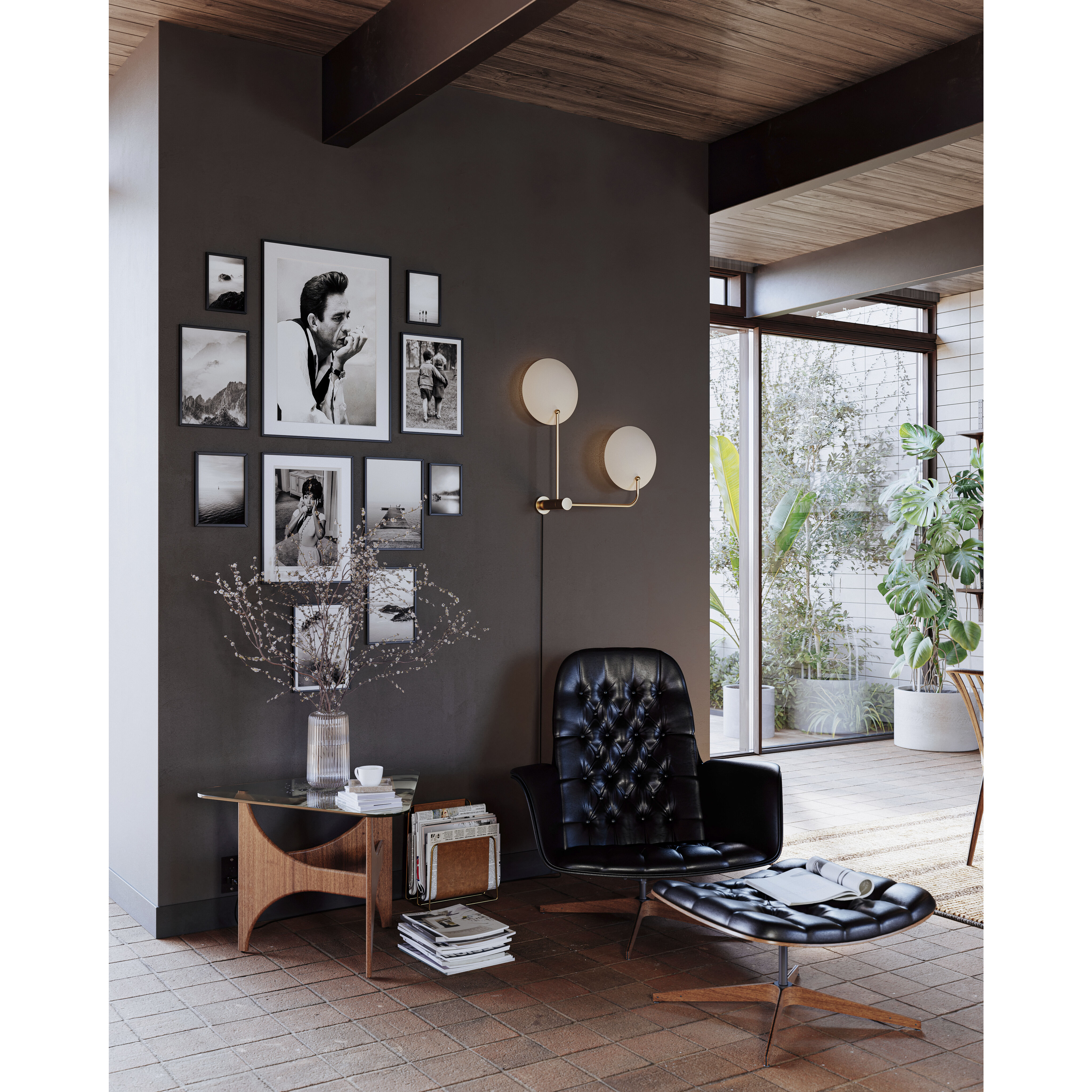 Leif 2 Light 24 inch Patina Brass/Soft Sand Plug-in Sconce Wall Light