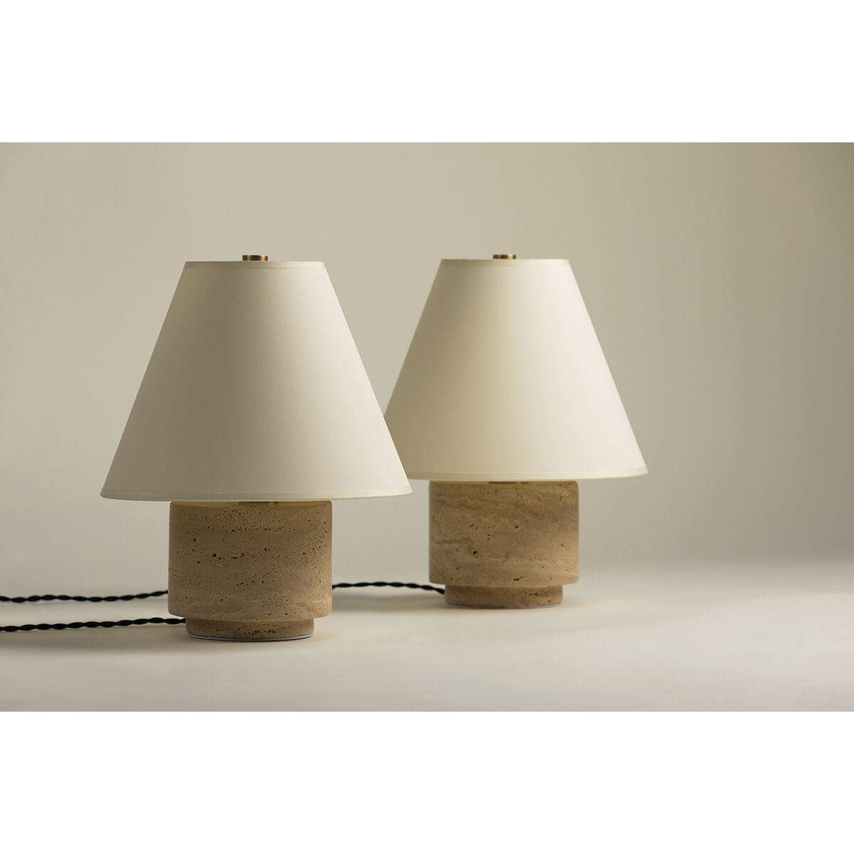 Bronte 14.5 inch 60.00 watt Patina Brass Table Lamp Portable Light