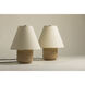 Bronte 14.5 inch 60.00 watt Patina Brass Table Lamp Portable Light