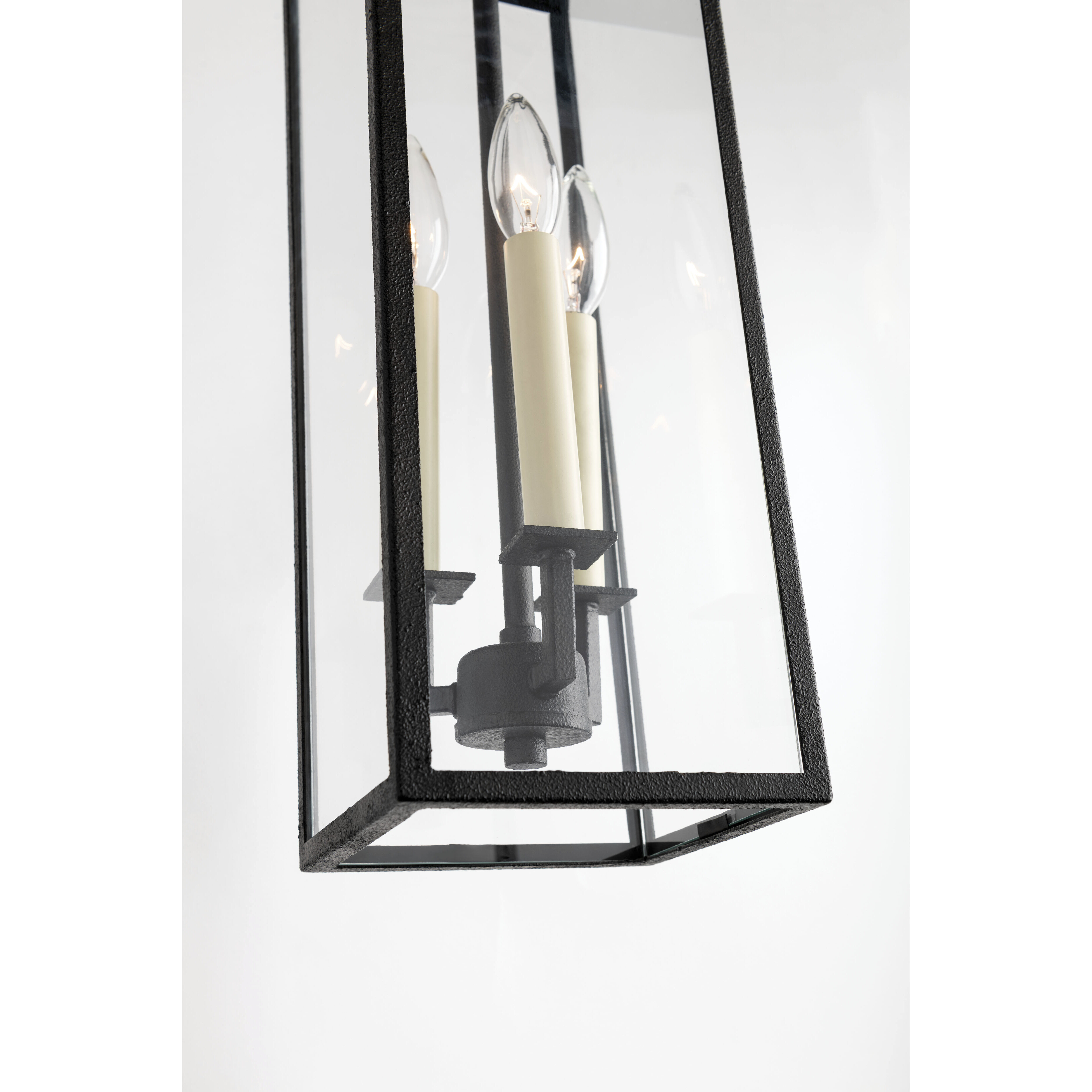 Beckham 3 Light 6 inch Forged Iron Outdoor Pendant