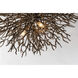 Sierra 6 Light 32 inch Distressed Bronze Chandelier Ceiling Light