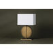 Colma 26 inch 15.00 watt Patina Brass Table Lamp Portable Light