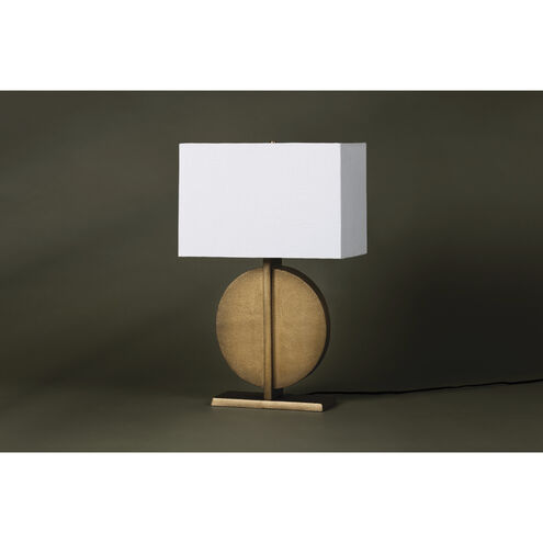 Colma 26 inch 15.00 watt Patina Brass Table Lamp Portable Light