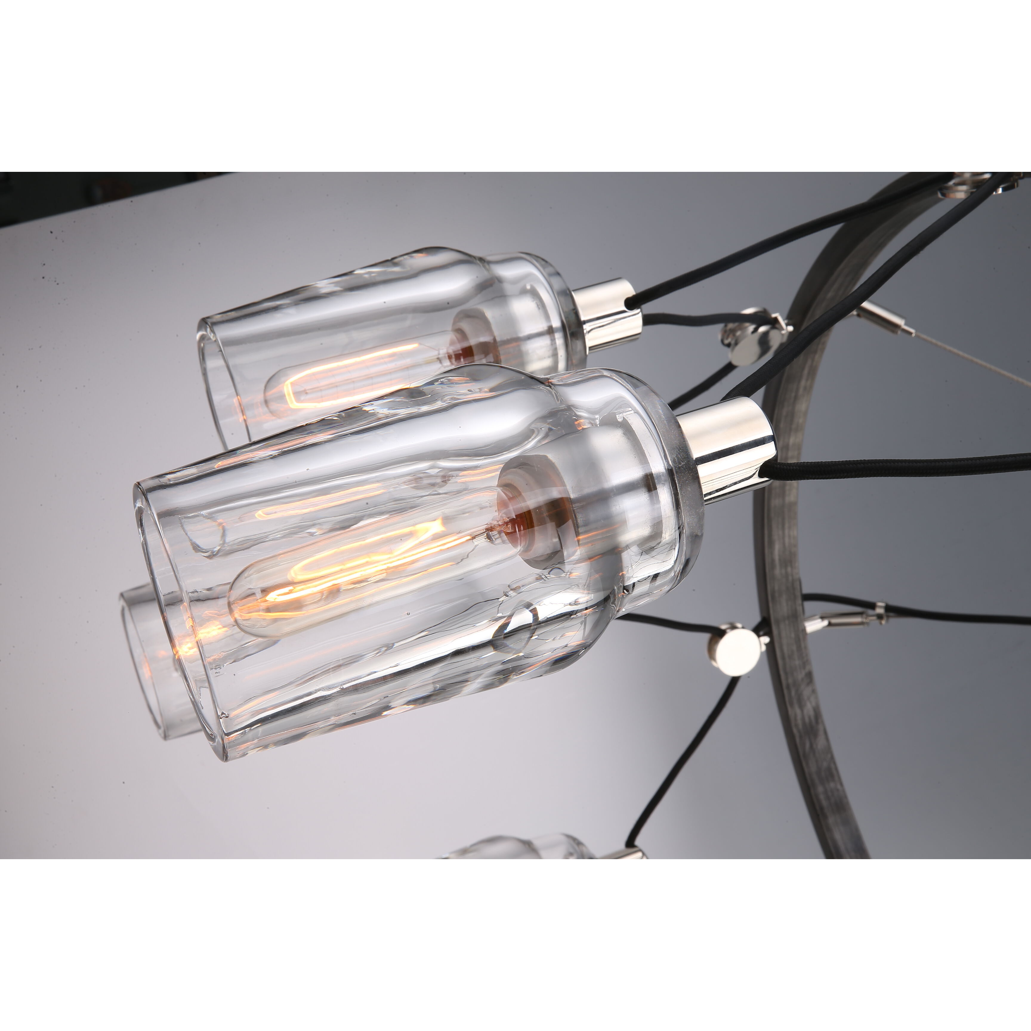 Troy Lighting F5996 Citizen 6 Light 25 inch Graphite And Polished