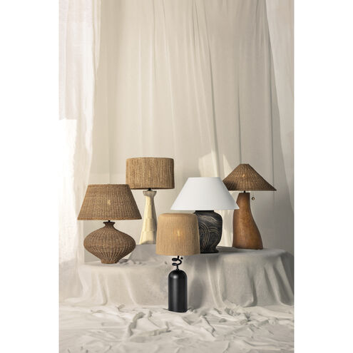Nette 25.5 inch 15.00 watt Patina Brass Table Lamp Portable Light
