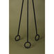 Santa Monica 67.75 inch 100.00 watt Forged Iron Floor Lamp Portable Light
