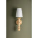 Iver 1 Light 6 inch Patina Brass Wall Sconce Wall Light