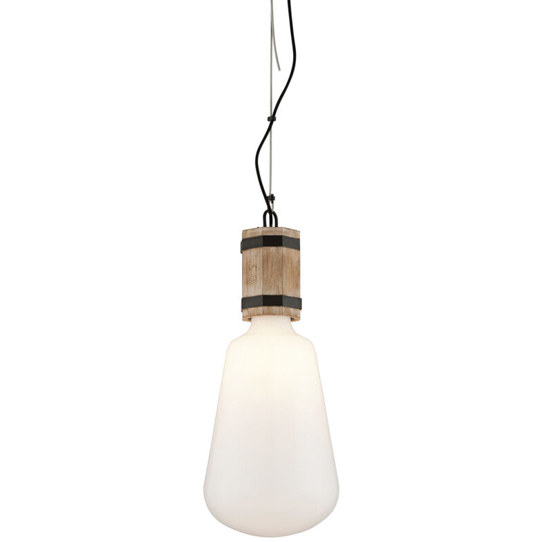 Picture of Troy Lighting F4554 Fulton 1 Light 7 inch Rusty Iron W Salvaged Wood ...