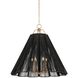 Sonoma 6 Light 37 inch Patina Gold Leaf Chandelier Ceiling Light