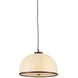 Rodrick 3 Light 20.5 inch Bronze Leaf Pendant Ceiling Light