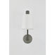 Rigby 1 Light 6 inch Vintage Pewter Wall Sconce Wall Light