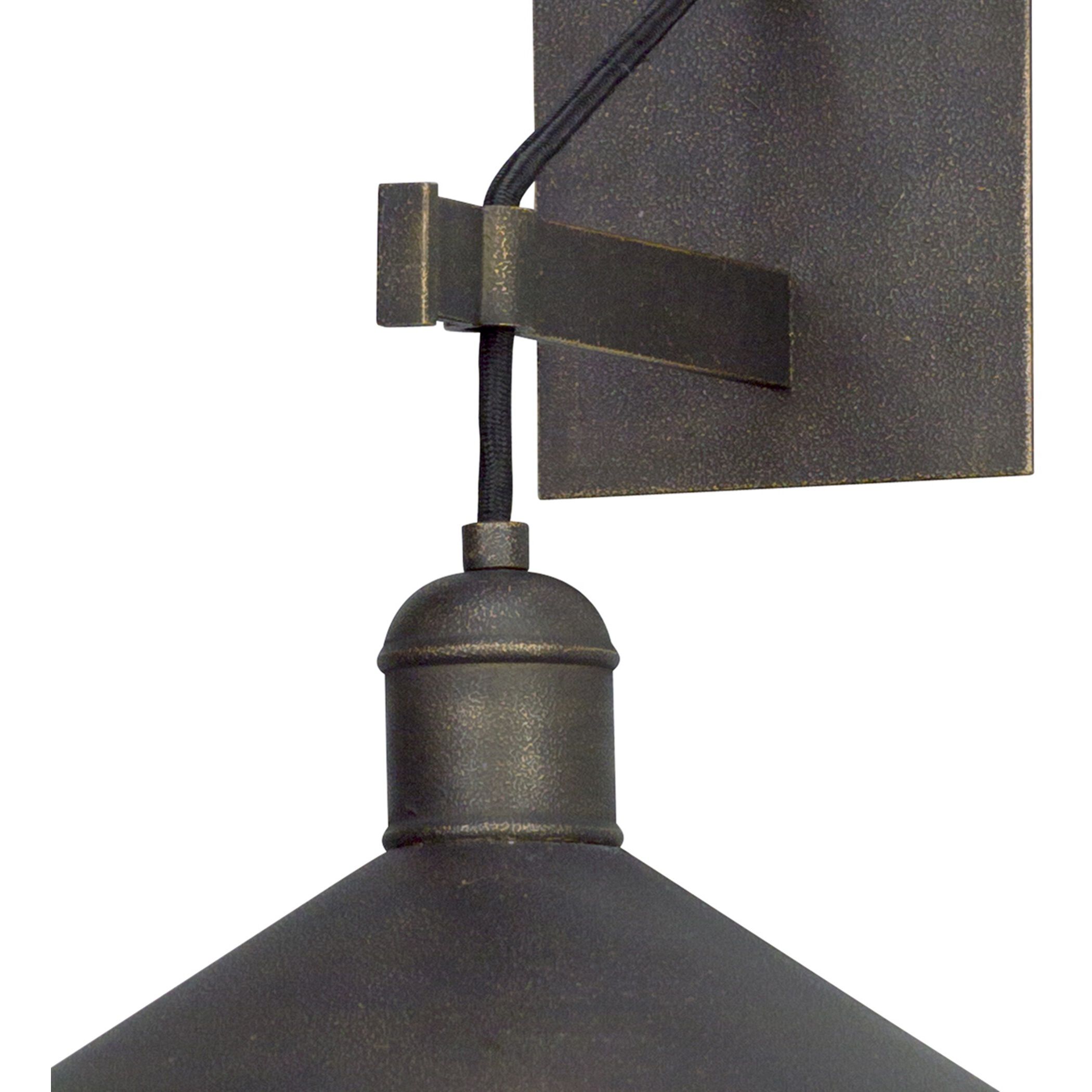 Mccoy 1 Light 10 inch Vintage Bronze Wall Sconce Wall Light