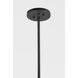 Leo 3 Light 68.8 inch Satin Black Pendant Ceiling Light