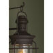 Atkins 1 Light 15.5 inch Heritage Bronze Outdoor Wall Sconce