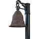 Liberty 1 Light 15.5 inch Heritage Bronze Post