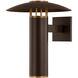 Birk 1 Light 15 inch Patina Brass/Bronze Exterior Wall Sconce