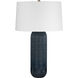 Hopkins 28 inch 15.00 watt Patina Brass Table Lamp Portable Light