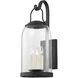 Napa County 3 Light 24 inch French Iron Outdoor Wall Sconce, Medium