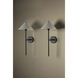 Cedar 1 Light 12 inch Forged Iron Wall Sconce Wall Light