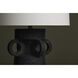 Santa Cruz 28.5 inch 15.00 watt Black Table Lamp Portable Light