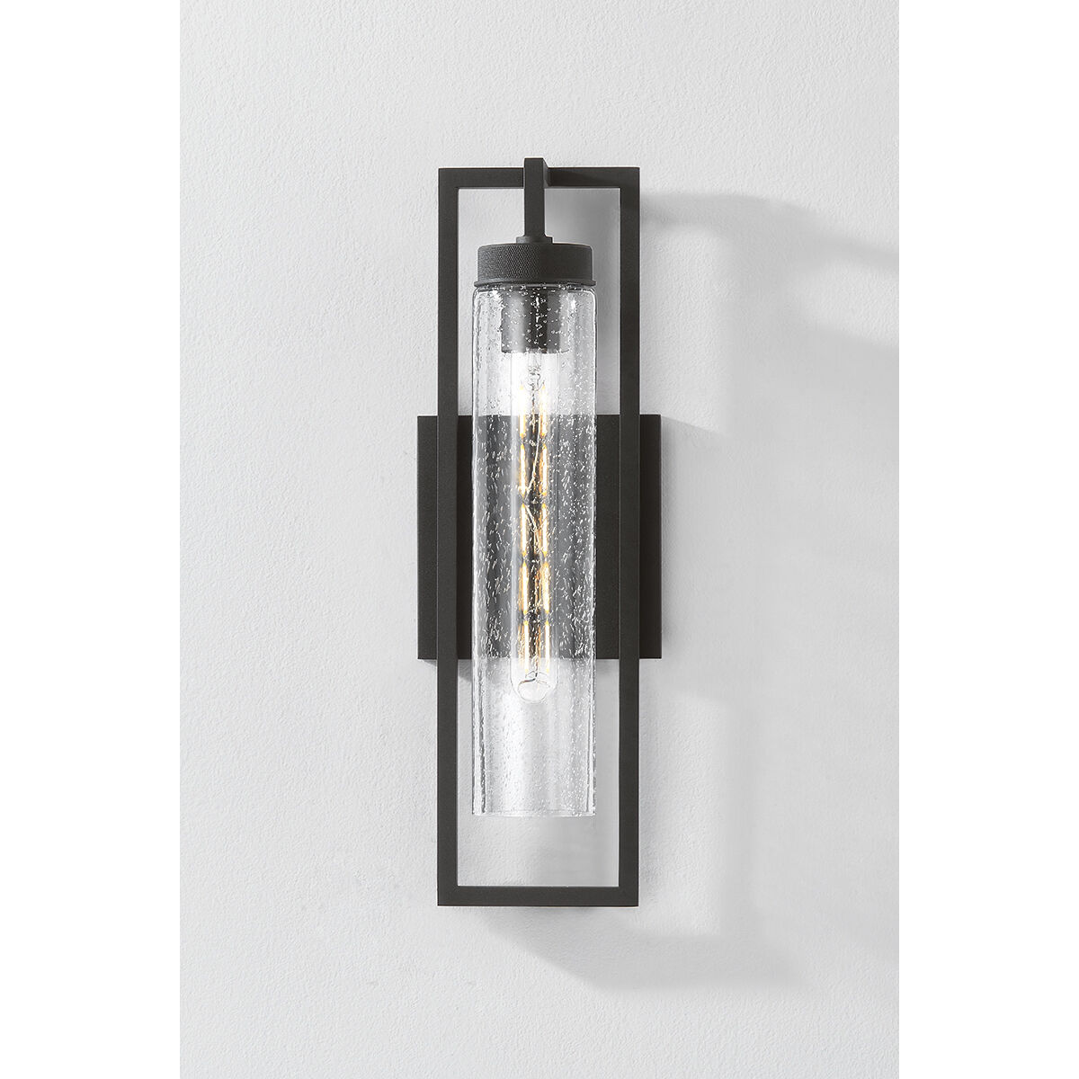 Chester 1 Light 6 inch Textured Black Wall Sconce Wall Light