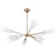 Camarillo 10 Light 60 inch Patina Brass Chandelier Ceiling Light