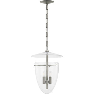 Tully 3 Light 13.5 inch Vintage Pewter Lantern Ceiling Light