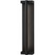 Calla LED 22 inch Textured Black Outdoor Wall Sconce