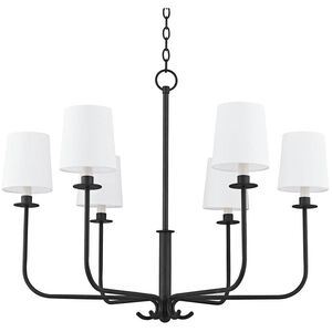 Bodhi 6 Light 36 inch Forged Iron Chandelier Ceiling Light