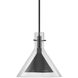 Atticus 1 Light 14 inch Satin Black Pendant Ceiling Light
