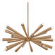 Keanu 24 Light 40.25 inch Patina Brass Chandelier Ceiling Light