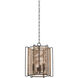Ramon 3 Light 13 inch Textured Black Indoor Lantern Ceiling Light