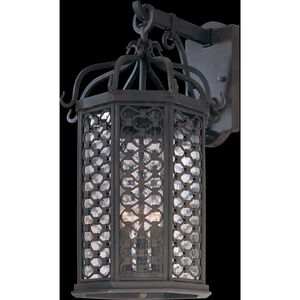 Los Olivos 3 Light 21 inch Old Iron Outdoor Wall Sconce