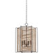 Ramon 4 Light 18 inch Textured Black Indoor Lantern Ceiling Light