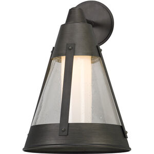 North Bay LED 19 inch Graphite Outdoor Wall Sconce