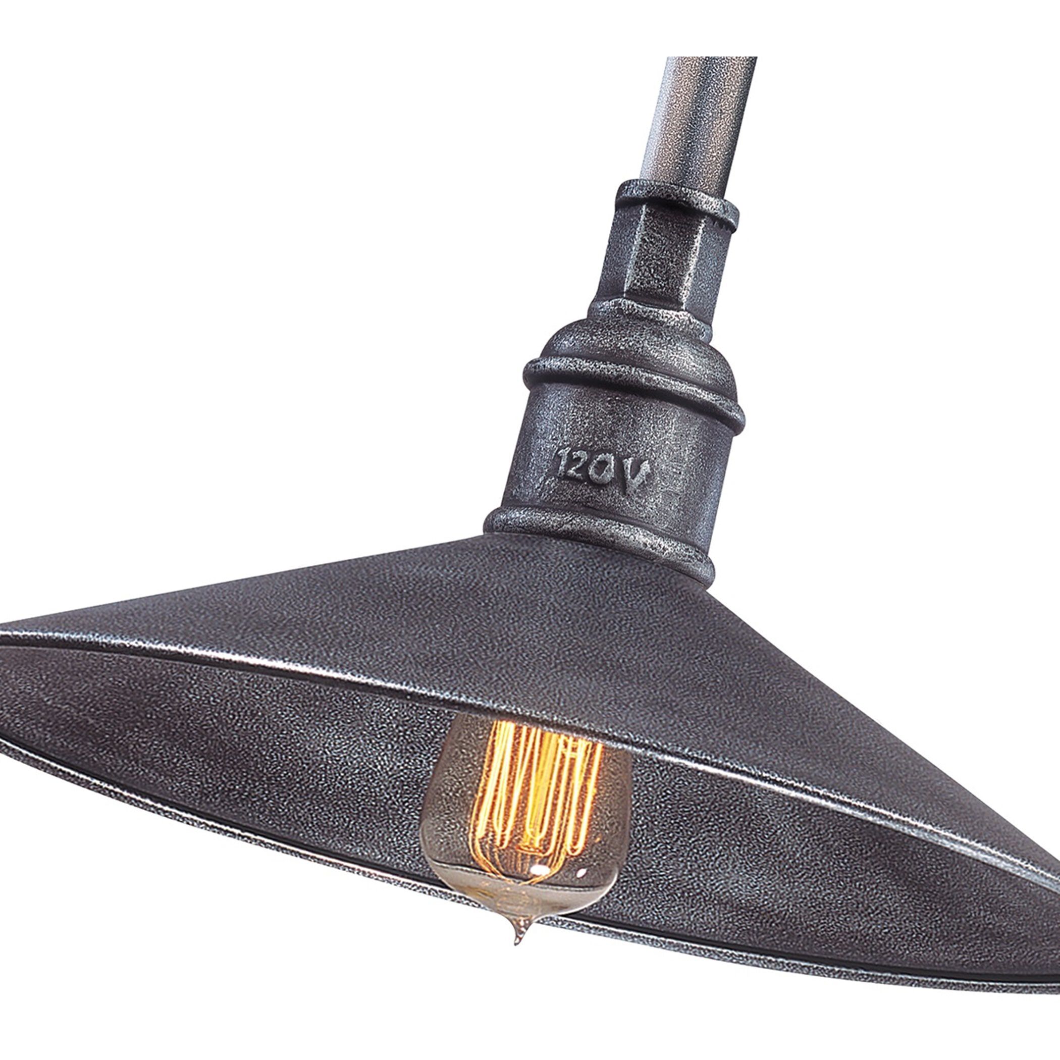 Toledo 1 Light 11 inch Old Silver Wall Sconce Wall Light