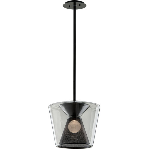 Berlin LED 15.5 inch Soft Black Pendant Ceiling Light