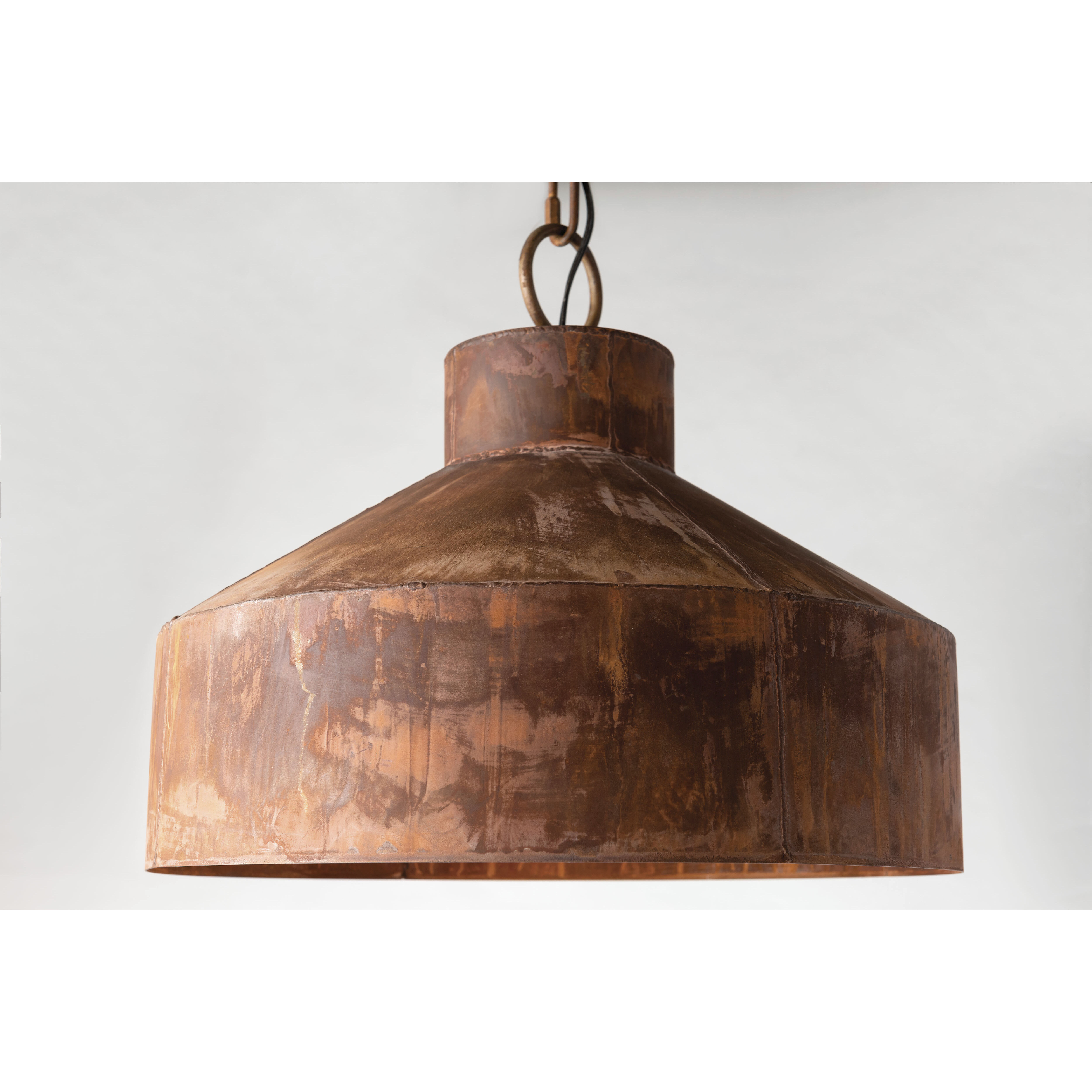 Rise & Shine 3 Light 18 inch Rust Patina Pendant Ceiling Light