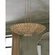 Ollie 6 Light 40.25 inch Vintage Gold Leaf Chandelier Ceiling Light