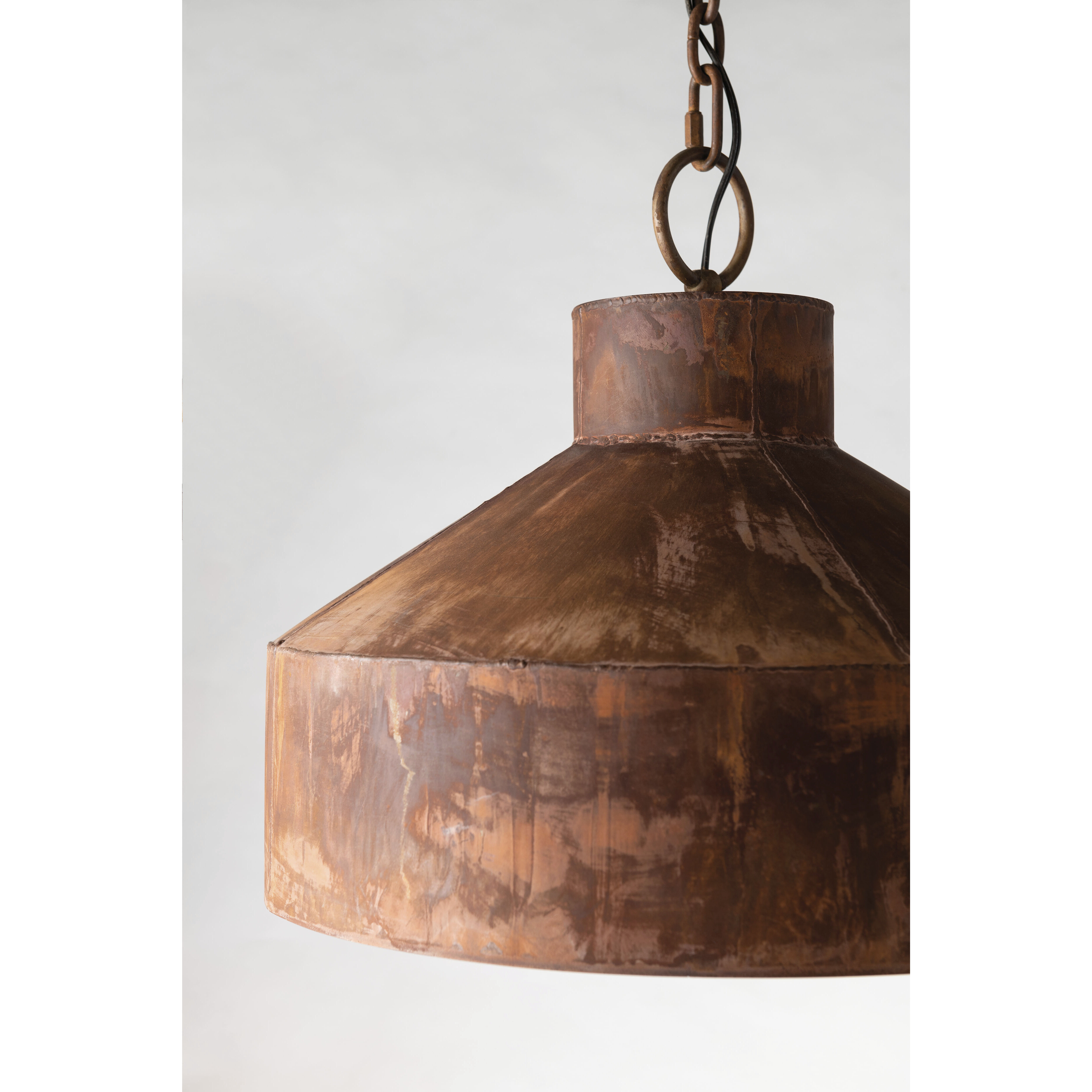 Rise & Shine 3 Light 18 inch Rust Patina Pendant Ceiling Light