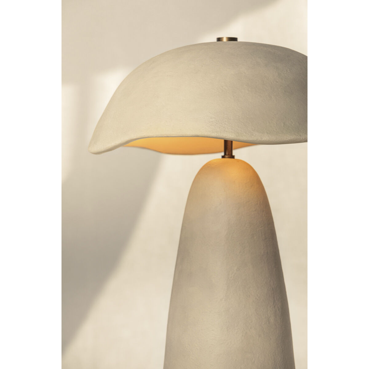 Soloma 20.75 inch 15.00 watt Patina Brass/Ceramic Artisan White Table Lamp Portable Light