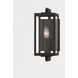 Nico 1 Light 13 inch French Iron Outdoor Wall Sconce