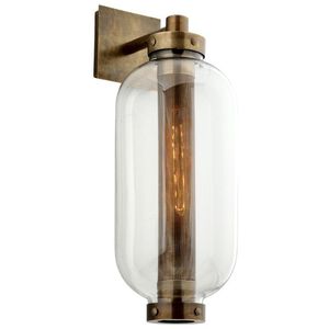 Atwater 1 Light 26 inch Vintage Brass Outdoor Wall Sconce