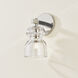 Trey 1 Light 4.75 inch Polished Nickel Wall Sconce Wall Light