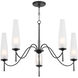 Legacy 5 Light 36 inch Forged Iron Chandelier Ceiling Light